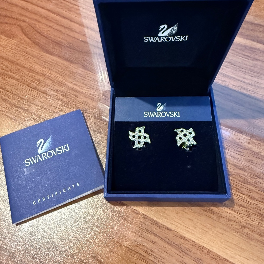 Swarovski Clip-On Earrings
